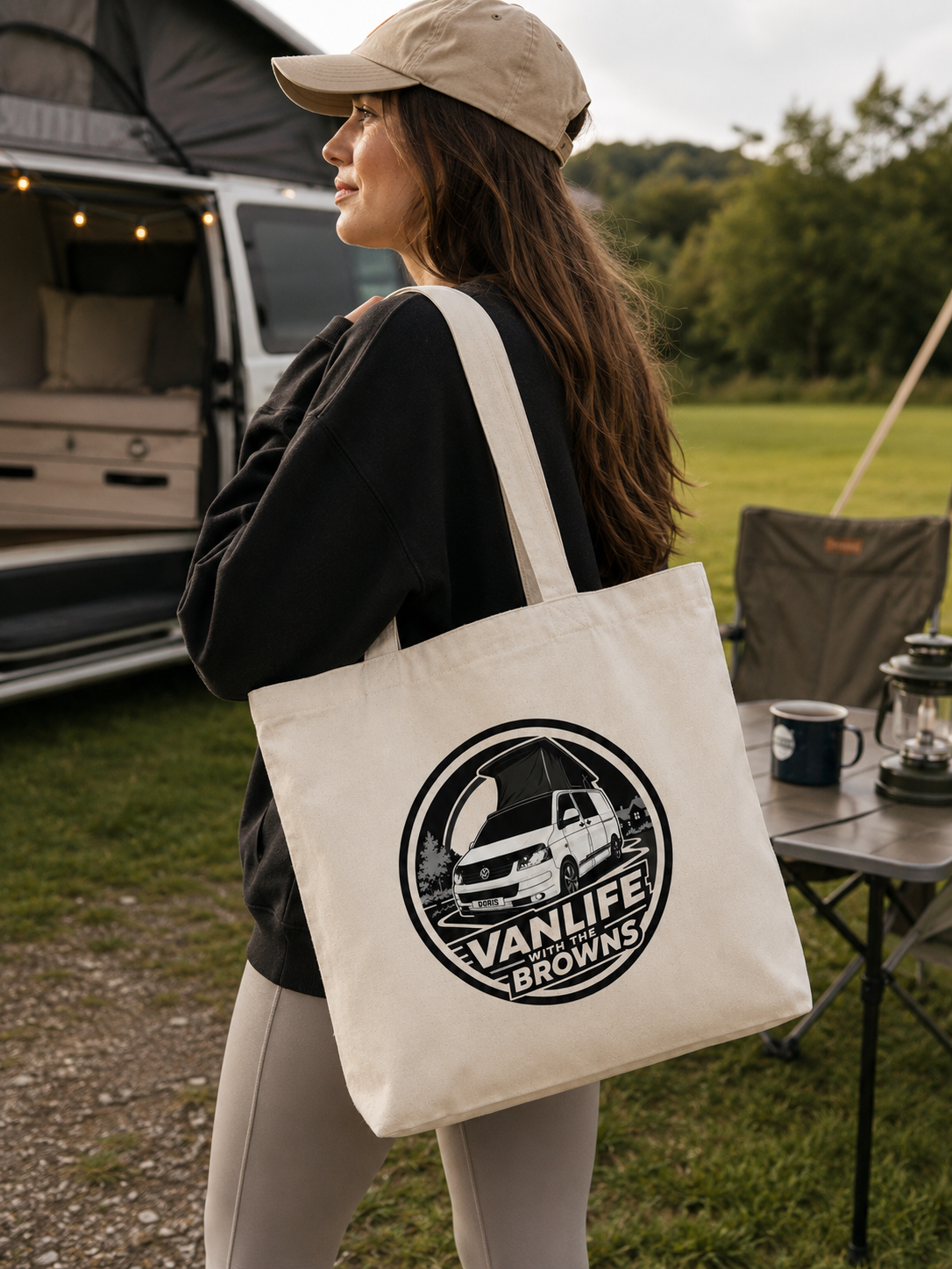 Personalised Campervan Tote Bag