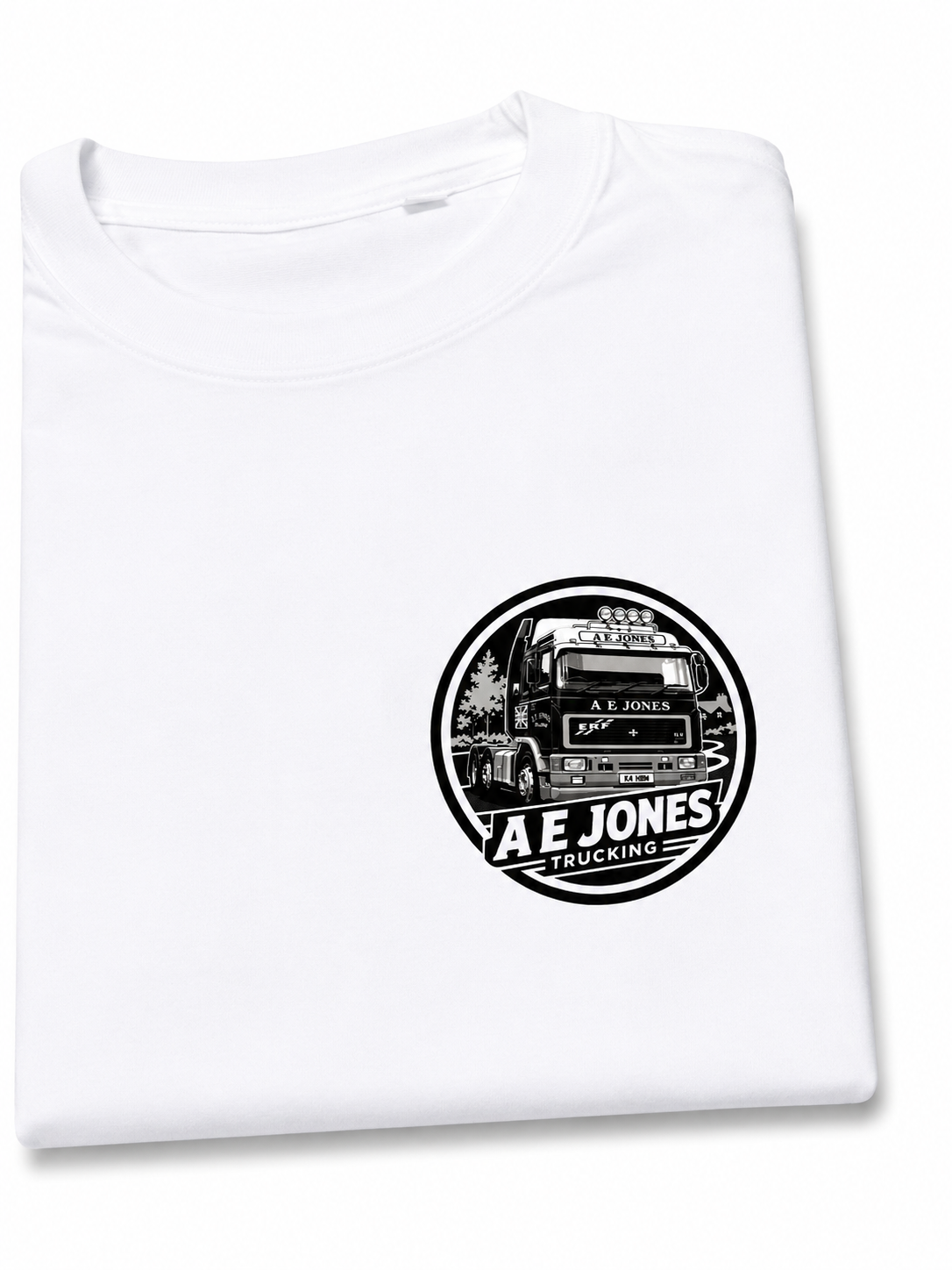 Personalised Truck Driver T-shirt - Custom Lorry T-shirt - HGV Driver Gift - Haulage Clothing