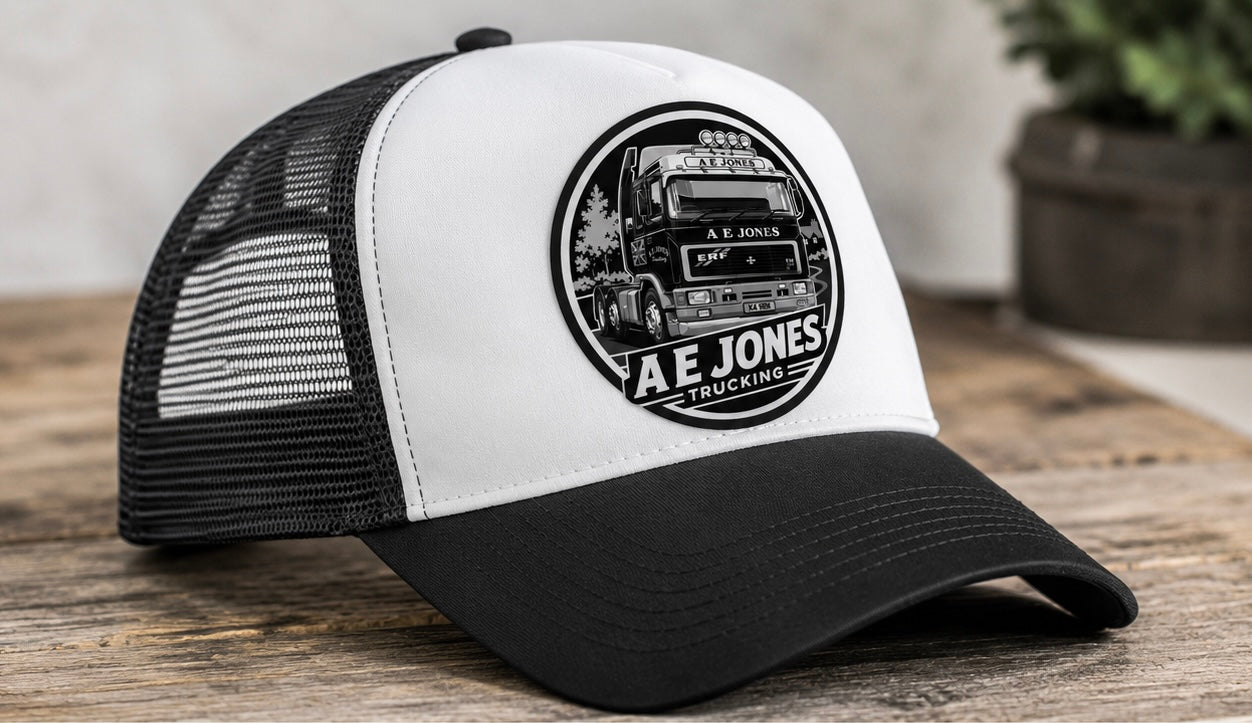 Personalised Trucker Cap ⎮ Custom Business Logo Cap