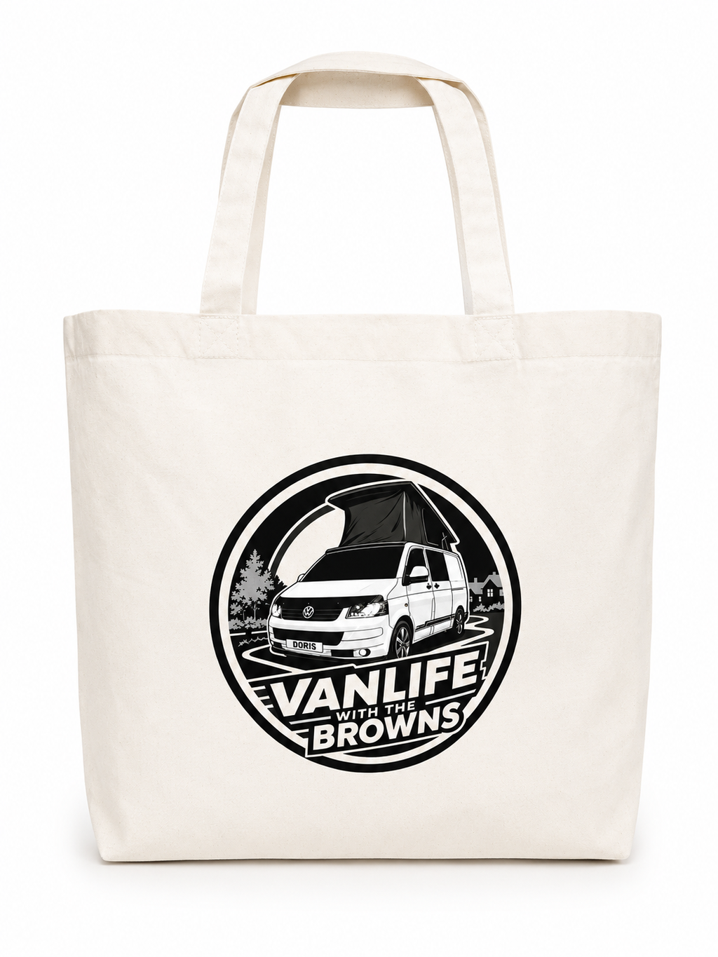 Personalised Campervan Tote Bag