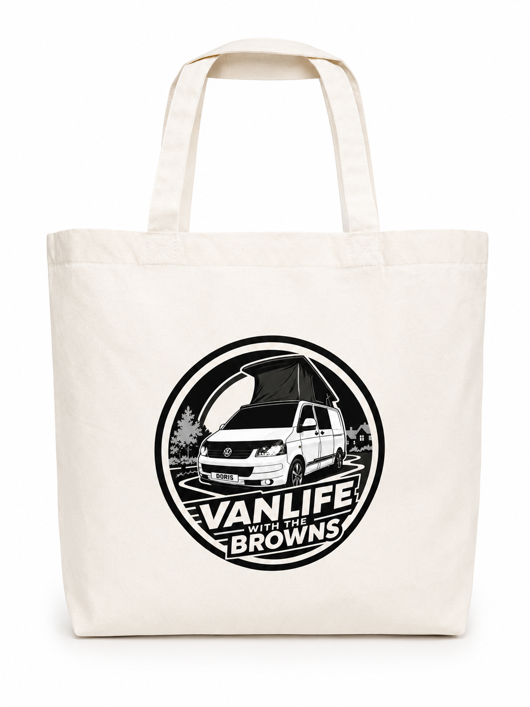 Personalised Campervan Tote Bag
