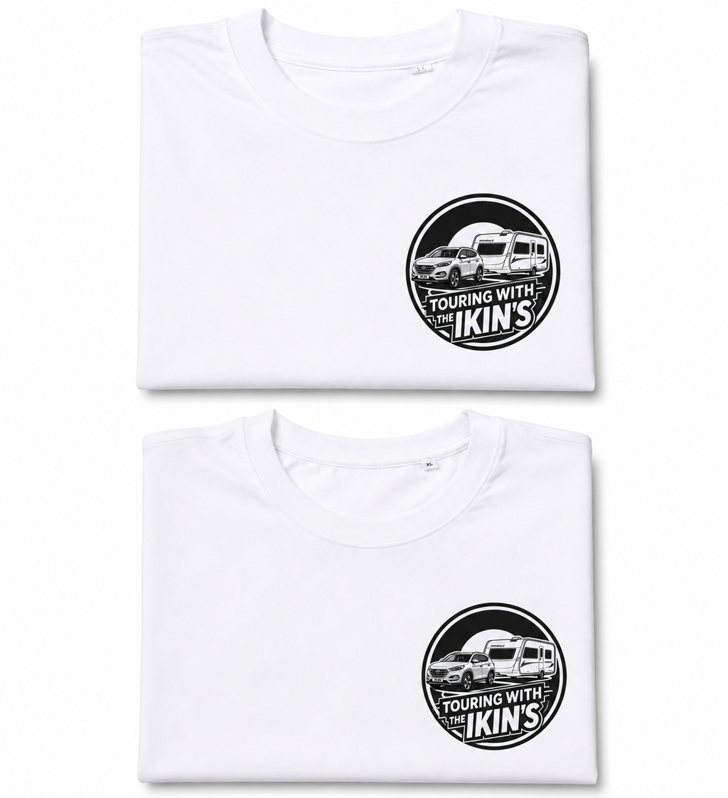 Personalised Caravan T-shirt - Custom Caravan T-shirt - Caravan Gift - Touring Clothing