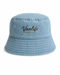 Personalised Light Blue Denim Bucket Hat